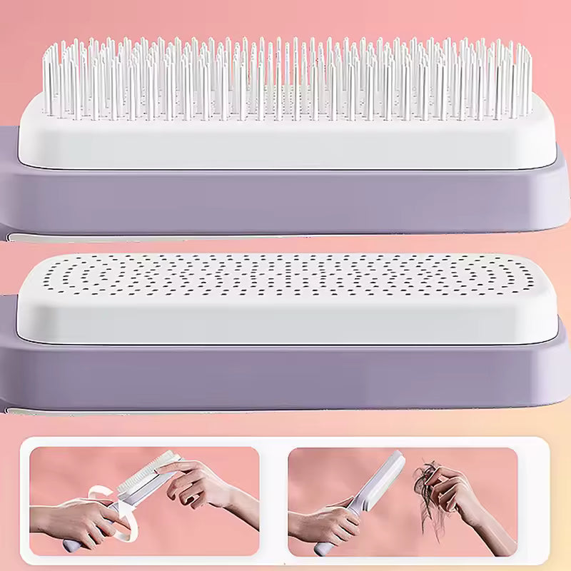 Self-Cleaning Scalp Massage Brush
